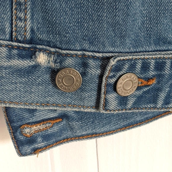 Distressed Jean Jacket - Garage - Picture 5 of 10